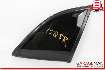 12-17 Audi Q5 Rear Right Passenger Side Door Quarter Window Glass 8R0845299Q OEM