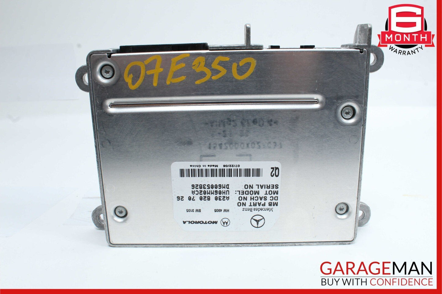 06-12 Mercedes GL450 SL550 CLS550 E350 Communication Control Module Unit