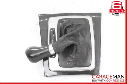 09-15 Mercedes X204 GLK350 Shift Shifter Knob Boot Cover Bezel Trim OEM