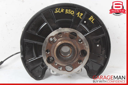 12-20 Mercedes R172 SLK350 SLC300 Rear Left Side Spindle Knuckle Hub OEM