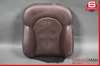 03-09 Mercedes W209 CLK320 Front Left Driver Top Upper Seat Cushion Brown