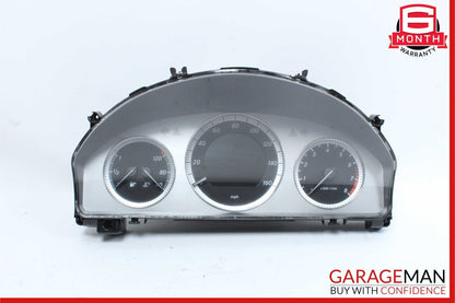 09-12 Mercedes X204 GLK350 Instrument Speedometer Cluster 2049003302 OEM