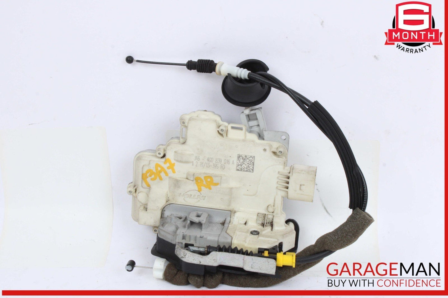 12-18 Audi A7 A6 Rear Right Passenger Side Door Lock Latch Actuator OEM