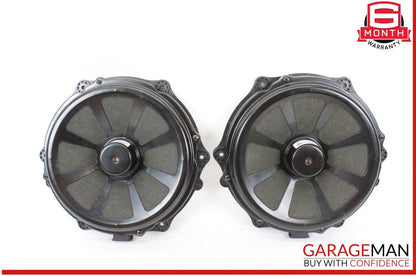 10-18 Porsche Cayenne 958 AWD Front Left & Right Side Door Sound Speaker Set OEM