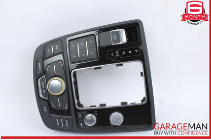 12-18 Audi A6 A7 Front Center Console MMI Gear Shifter Bezel 4G1919610B OEM