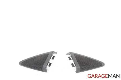 05-08 Mercedes R171 SLK280 Front Left & Right Side Door Tweeter Speaker Cover