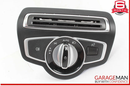 15-20 Mercedes W205 C300 C400 GLC300 Dash Headlight Switch Control Module OEM