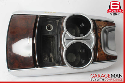 11-13 Mercedes W251 R350 Center Console Cup Holder Ashtray Trim Cover Assy Wood