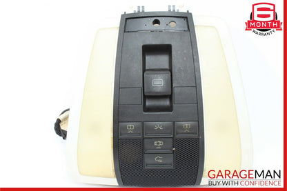08-14 Mercedes W204 C300 C63 AMG Front Overhead Dome Light Lamp Assembly Black
