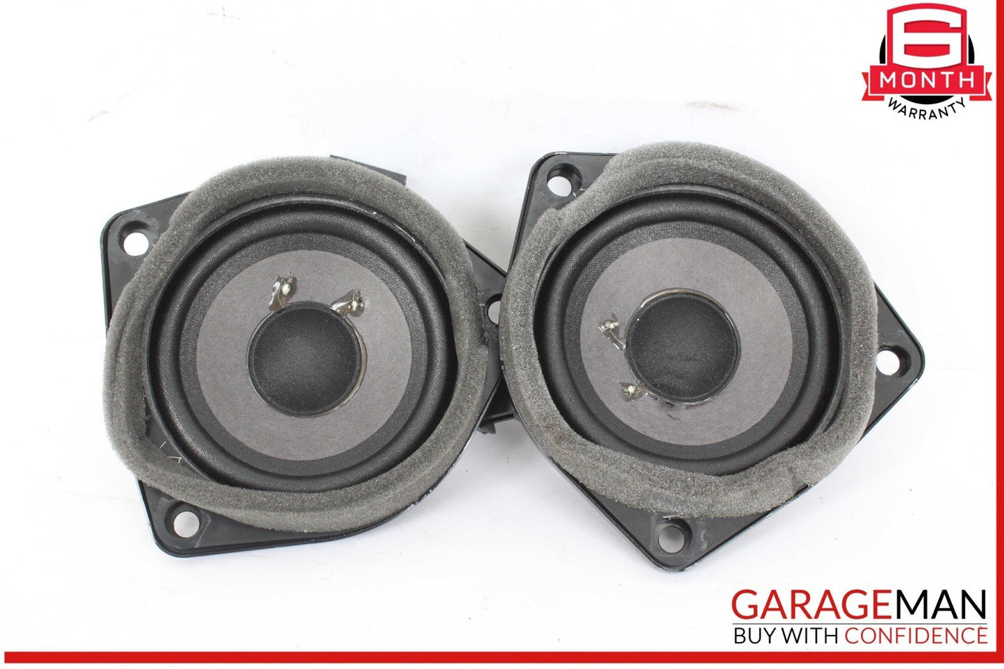 19-24 Porsche Macan Rear Left and Right Side D Pillar Audio Sound Speaker Set