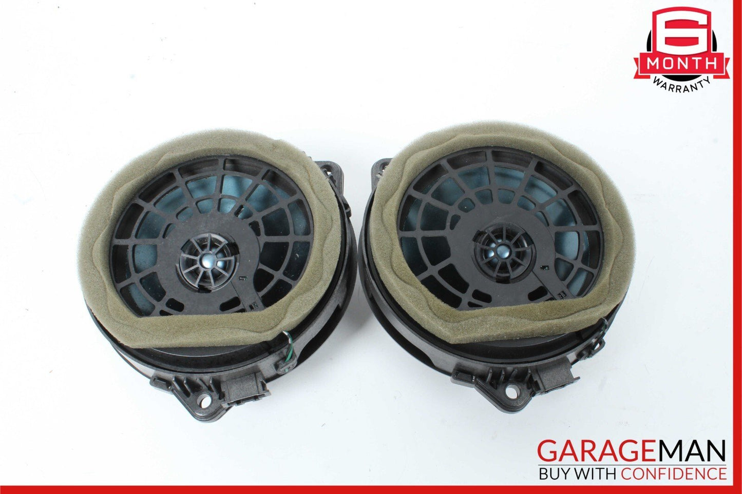03-09 Mercedes W209 CLK350 C350 Rear Door Audio Sound Speaker Set of 2 Pc OEM