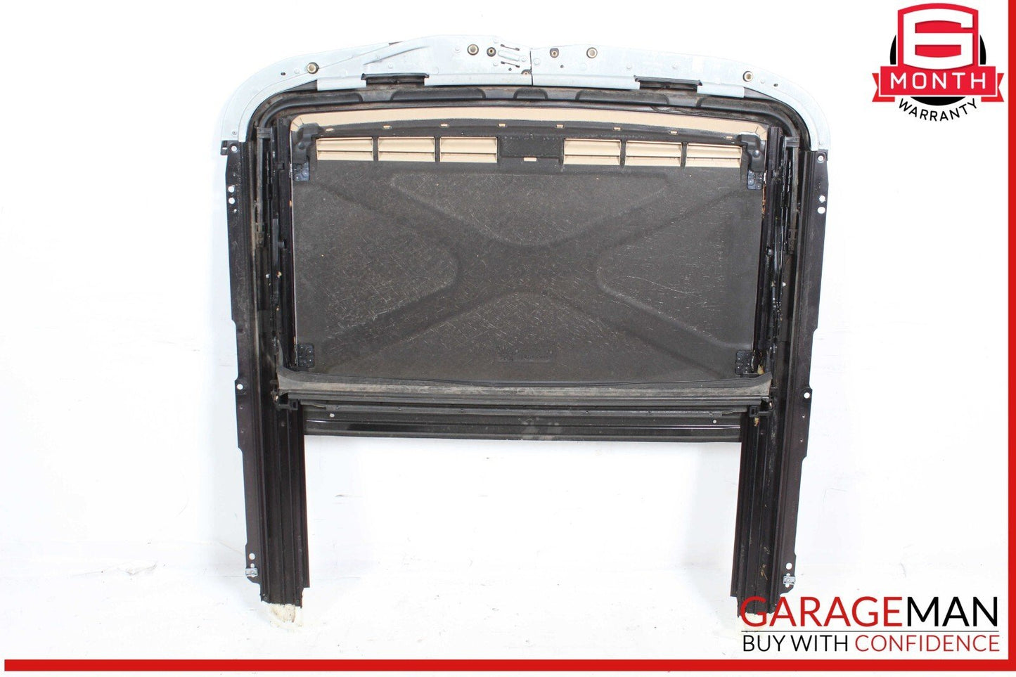 06-12 Mercedes X164 GL450 Top Upper Sunroof Sun Roof Frame Rail Glass Assembly