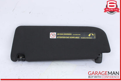 16-18 Audi A6 A7 Front Right Side Sun Visor Sunvisor Black 4G0857552 OEM