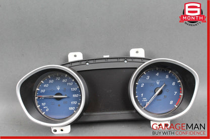 14-17 Maserati Ghibli S Speedometer Odometer Instrument Cluster Gauge OEM