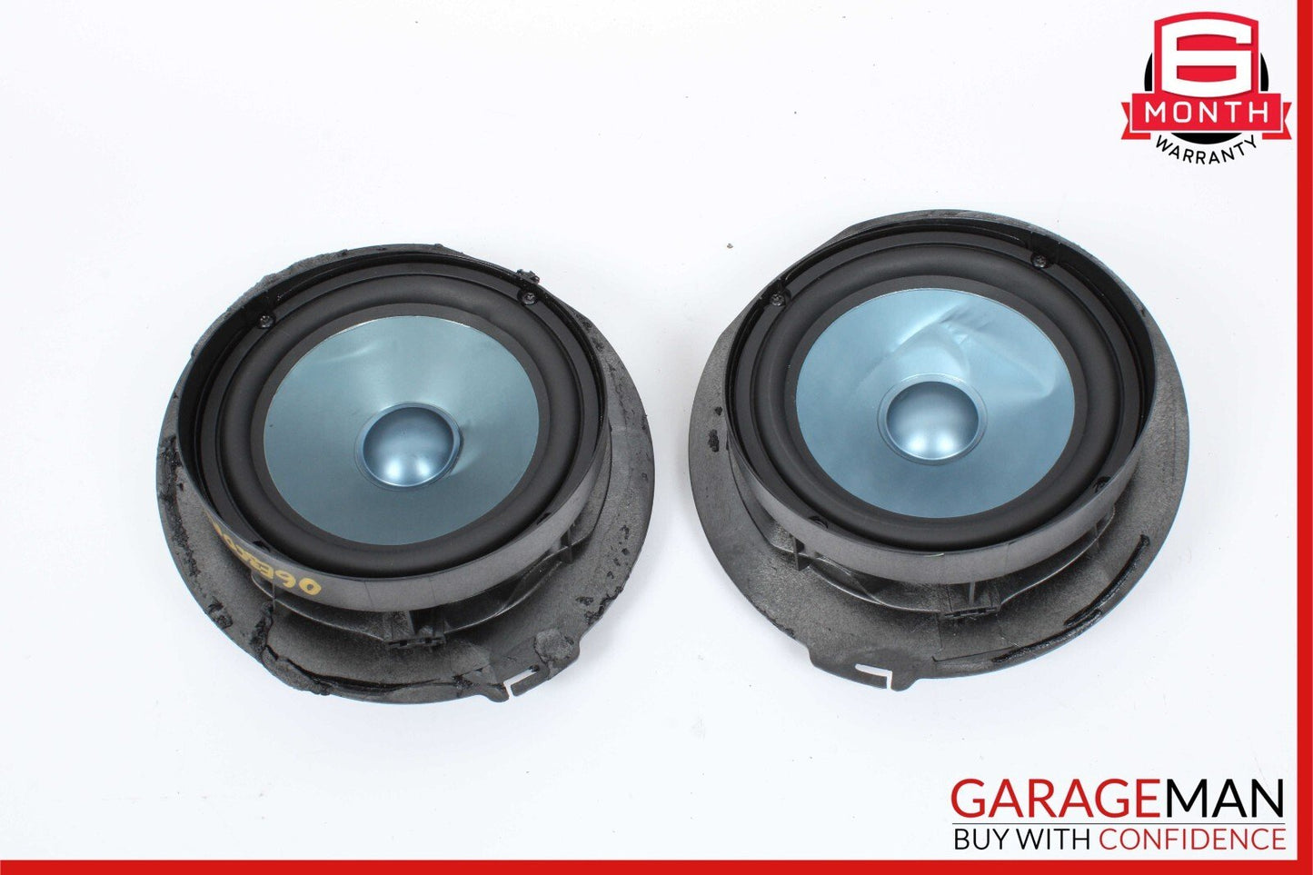 07-09 Mercedes W211 E350 Rear Left & Right Side Door Audio Sound Speakers Set