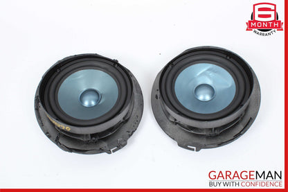 07-09 Mercedes W211 E350 Rear Left & Right Side Door Audio Sound Speakers Set