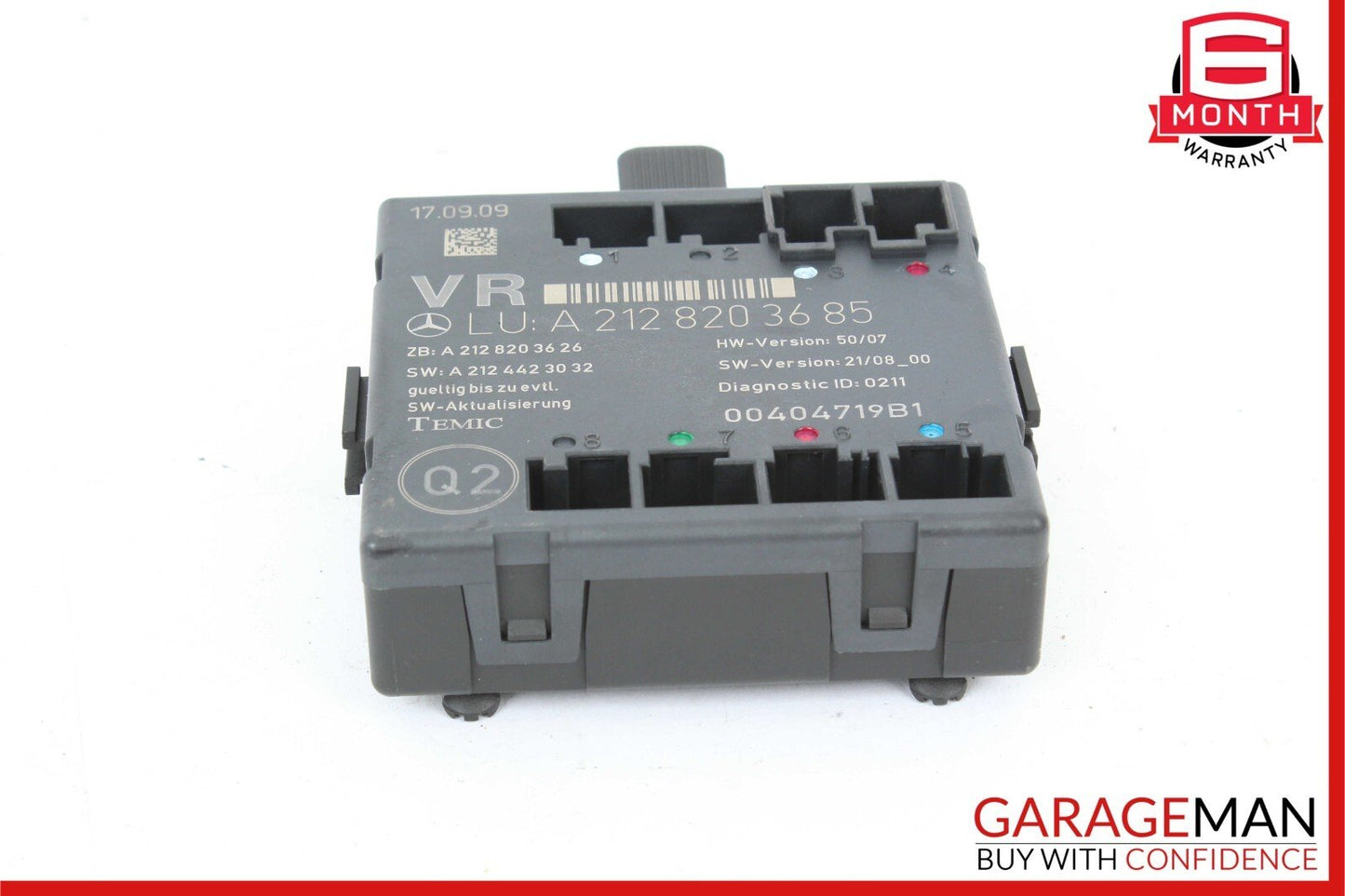 08-18 Mercedes CLS550 C350 E350 Front Right Side Door Control Module Unit OEM