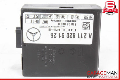 Mercedes R171 SLK280 CLK350 E320 C230 Anti Theft Alarm Module 2118209126 OEM