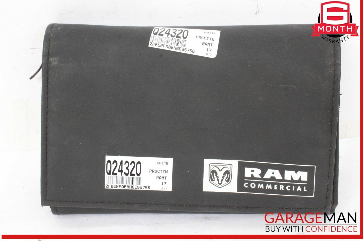 17 RAM Promaster City Owner Owner's Manual Case OEM
