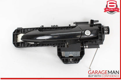 10-13 Mercedes W212 E350 Front Left Driver Side Exterior Door Handle Black OEM