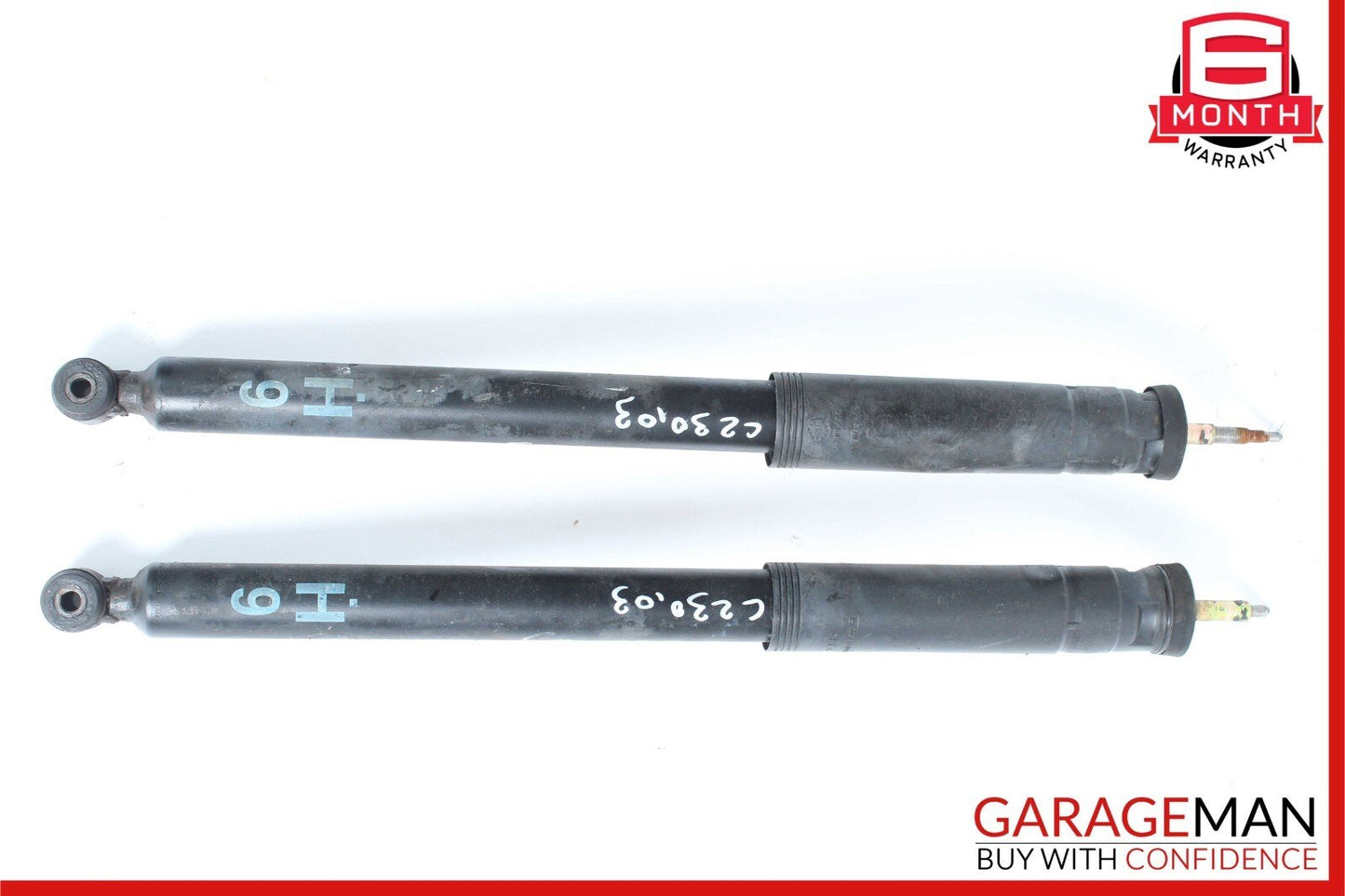 01-07 Mercedes W203 C230 Rear Left & Right Side Shock Absorber Strut Set OEM