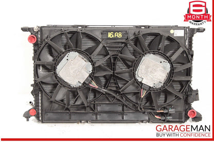 12-18 Audi A8 A7 Engine Cooling Radiator w/ Fan Assembly OEM