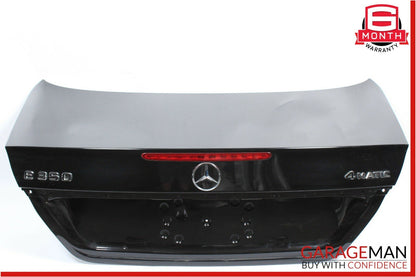 03-09 Mercedes W211 E350 E550 Sedan Rear Trunk Lid Deck Shell Assembly Black