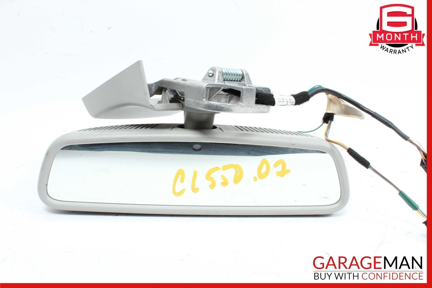 07-10 Mercedes W216 CL550 CL600 CL63 AMG Interior Rear View Mirror Gray OEM