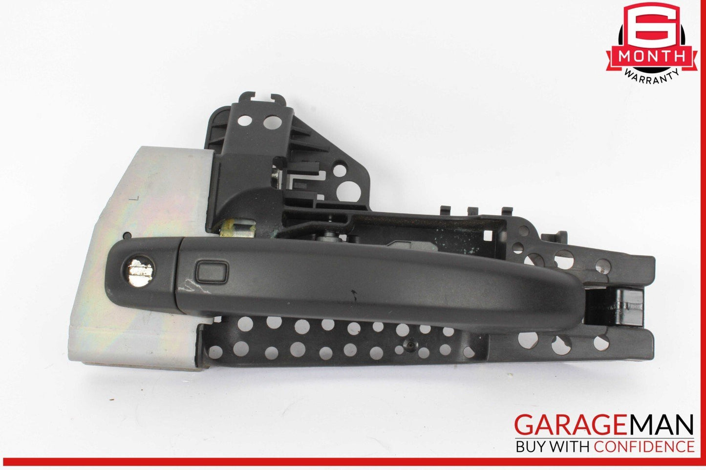 09-16 Audi A4 Front Left Driver Side Exterior Door Handle Black 8T1837885B OEM
