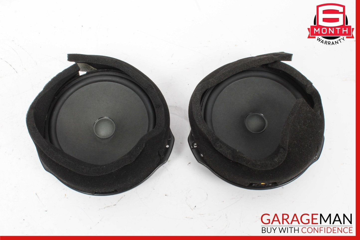 08-18 Mercedes W204 C300 E350 Rear Left & Right Door Audio Sound Speakers Set
