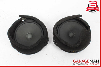 08-18 Mercedes W204 C300 E350 Rear Left & Right Door Audio Sound Speakers Set