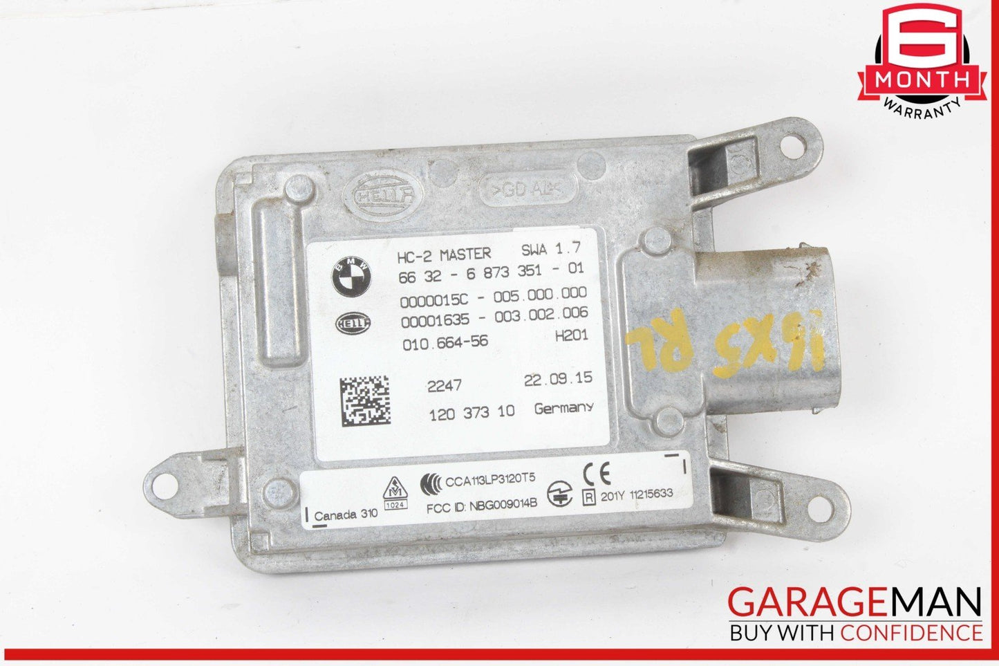 14-18 BMW X5 Rear Left Driver Side Blind Spot Lane Change Sensor Module OEM