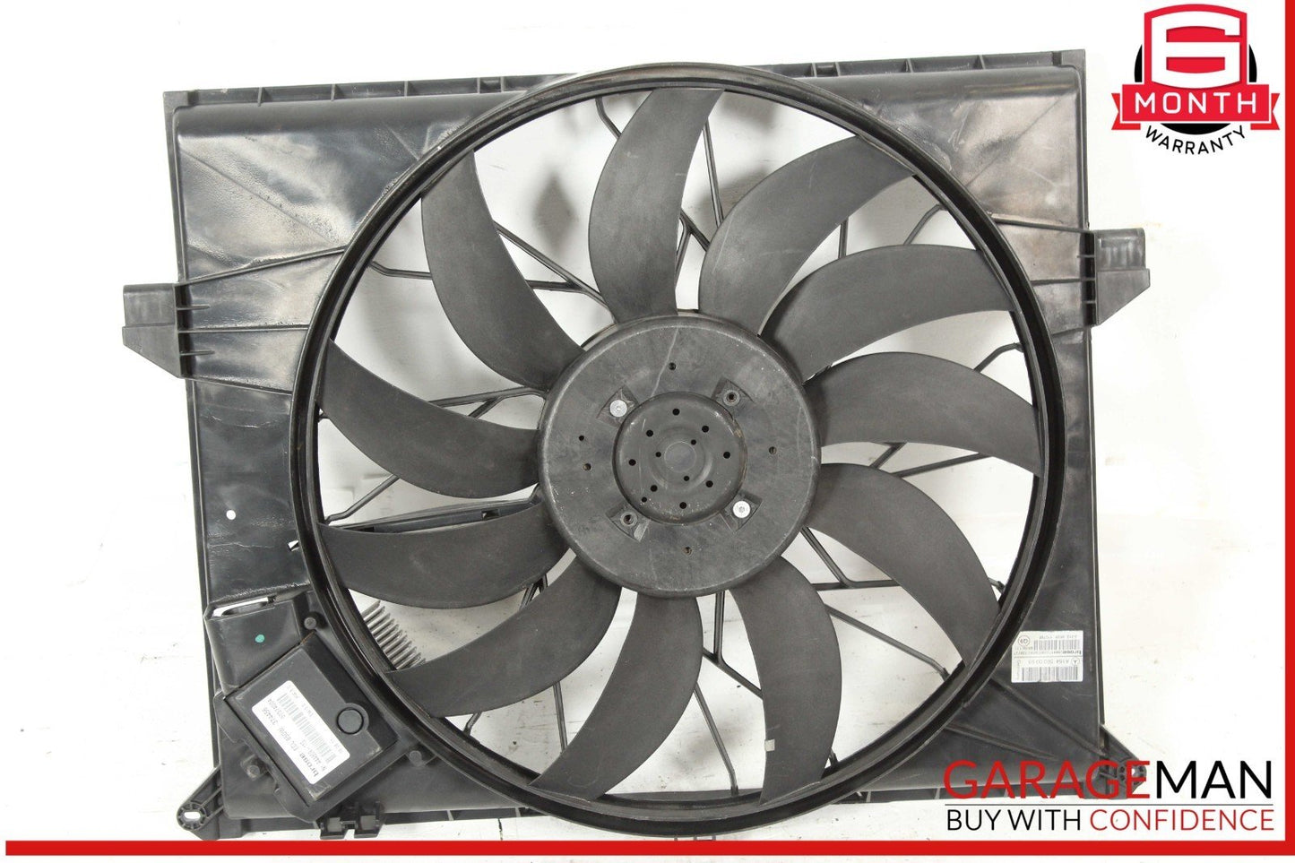 06-13 Mercedes X164 GL450 GL550 Engine Motor Radiator Cooling Fan Assembly OEM