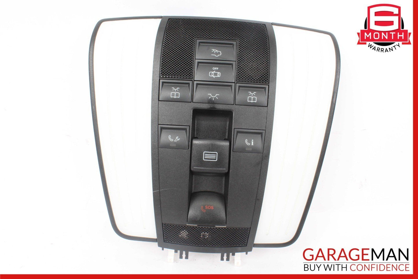 12-18 Mercedes W212 E350 E400 CLS400 CLS500 Overhead Dome Light Lamp Black OEM