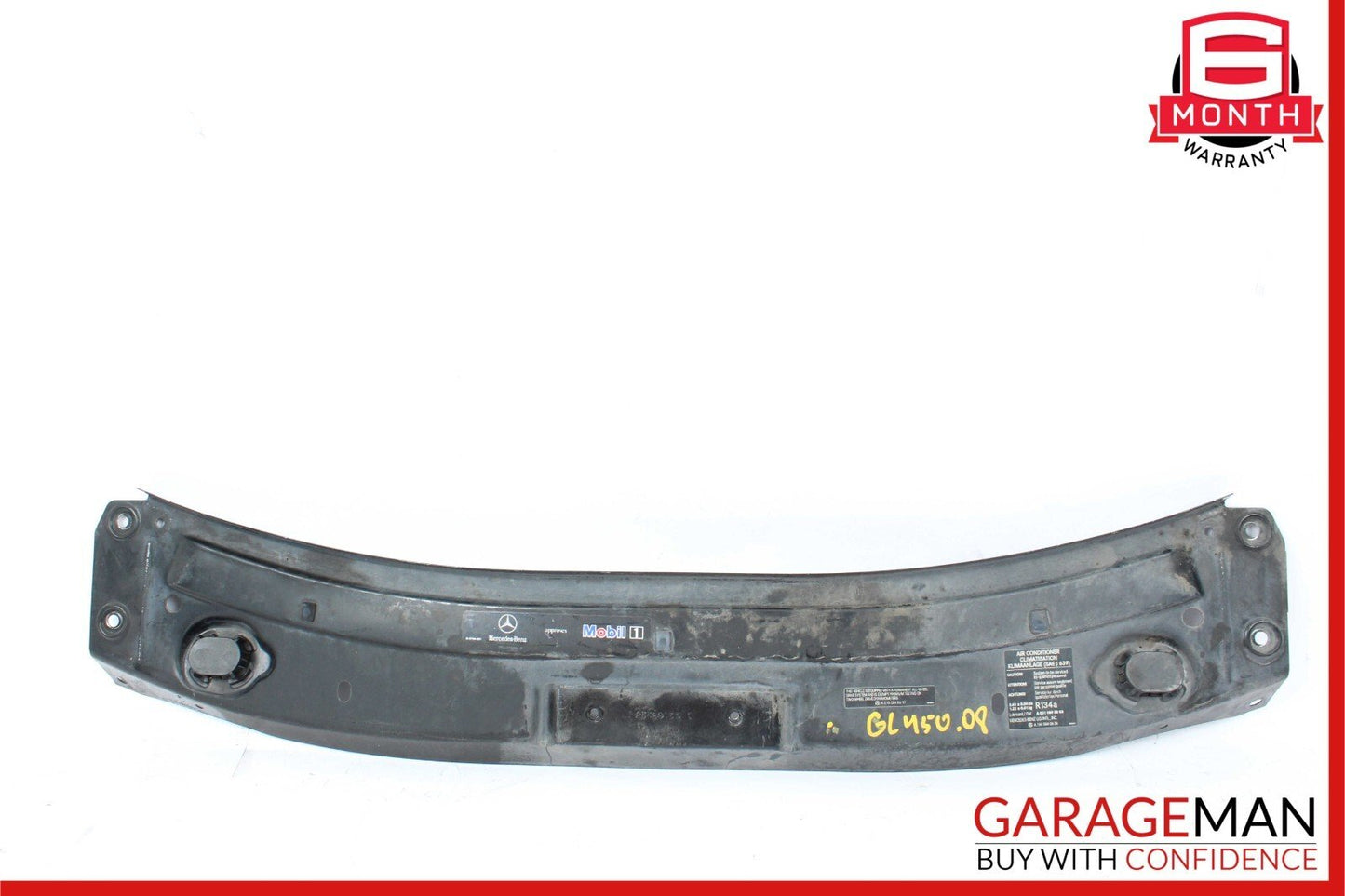 06-12 Mercedes X164 GL450 Front Upper Radiator Core Tie Bar Support Bracket OEM