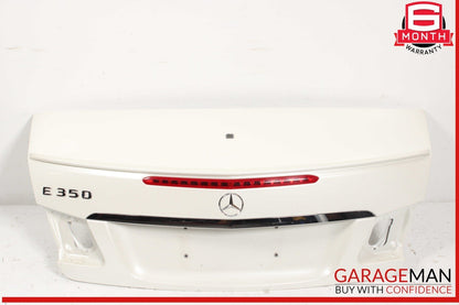 11-17 Mercedes W207 E350 E550 Convertible Rear Trunk Lid Deck Shell Panel OEM