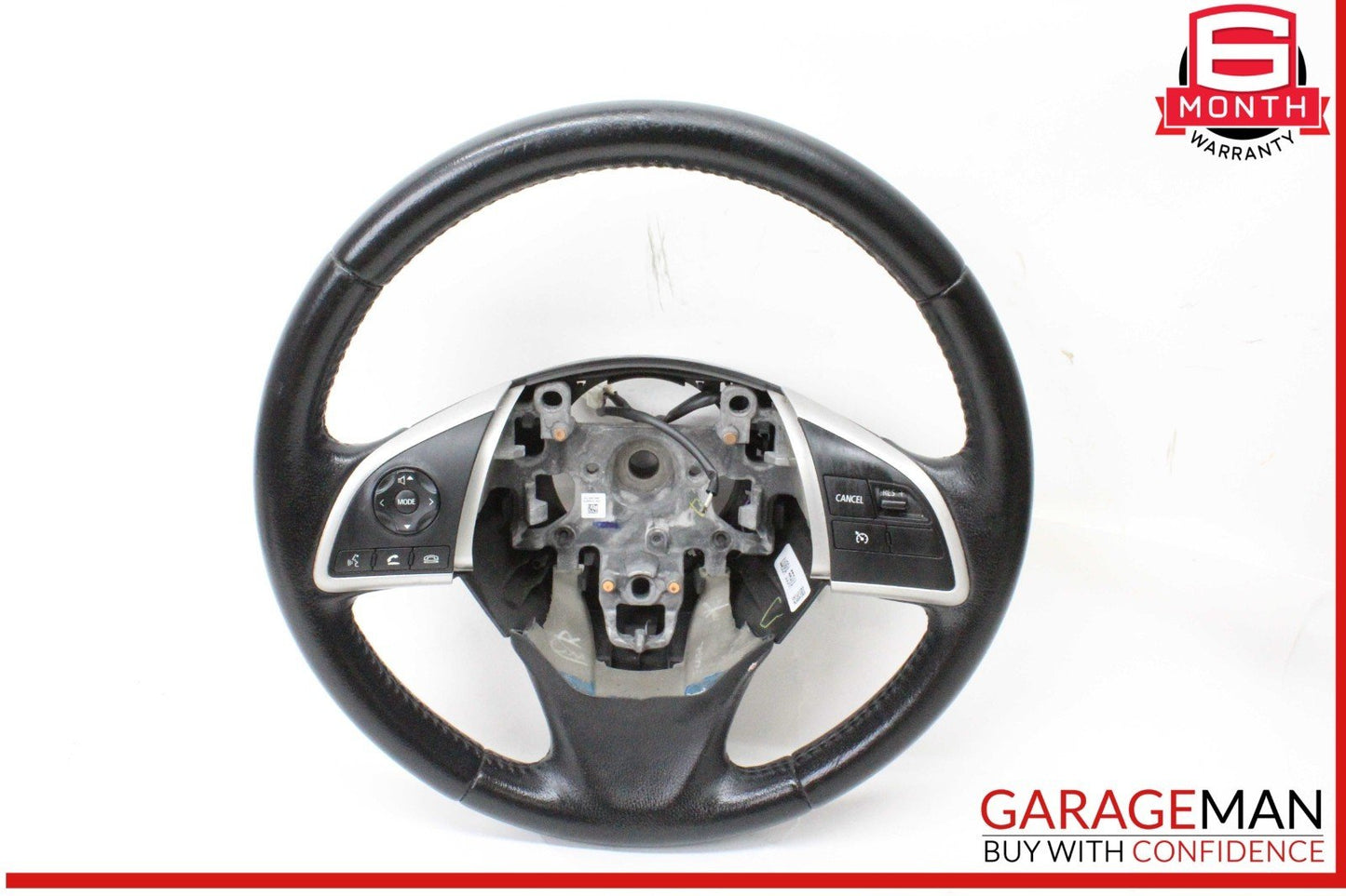 14-15 Mitsubishi Outlander Sport Front Left Driver Side Steering Wheel Black OEM