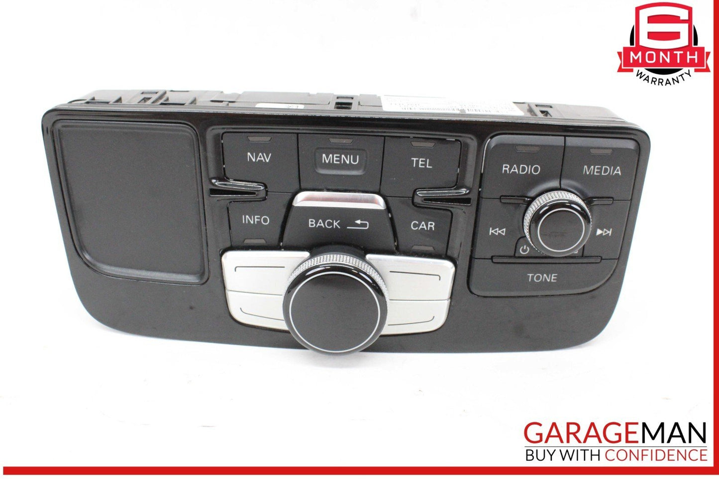 11-18 Audi A8 S8 Audio Radio MMI Multimedia Control Switch Panel 4H1919600M OEM