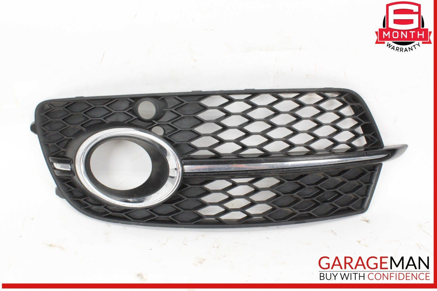13-17 Audi Q5 Front Left Driver Side Fog Light Foglight Bumper Grille Grill OEM