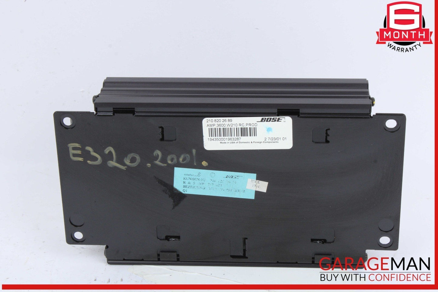 99-02 Mercedes W210 E320 E430 E55 AMG Bose Amp Amplifier Module Unit OEM