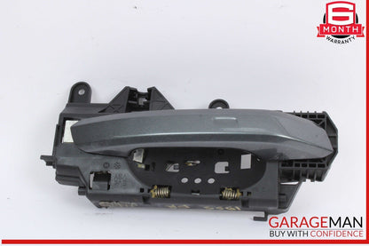 17-24 Audi S5 RS5 A4 Front Right Passenger Side Exterior Door Handle Gray OEM