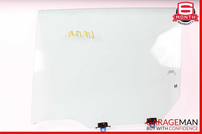 13-24 Nissan Leaf Rear Left Driver Side Door Window Glass 823013NF1A OEM