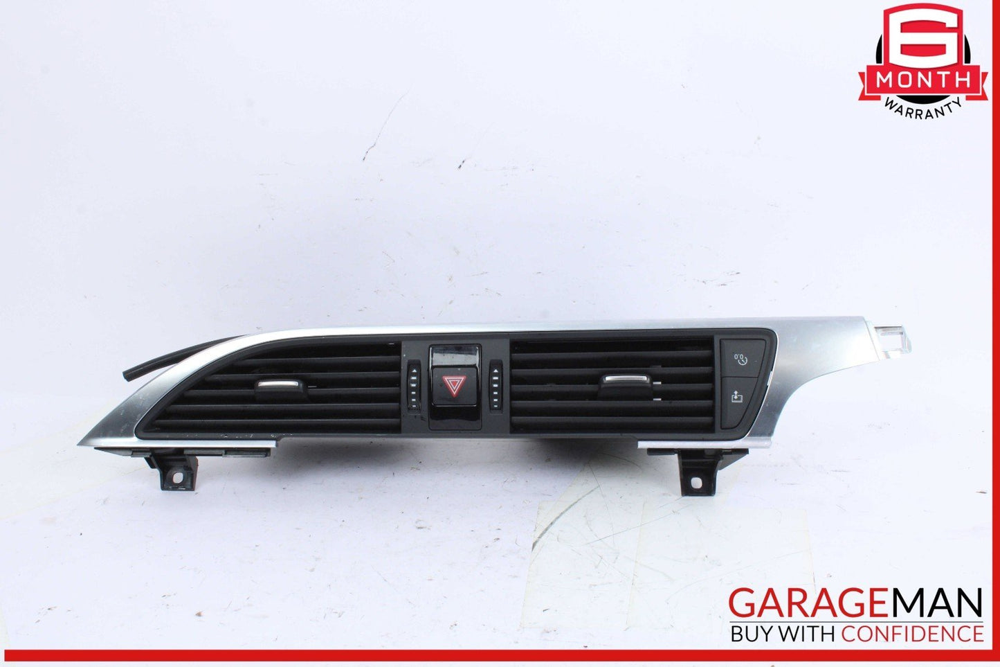 12-18 Audi A6 S6 Front Center Dash Dashboard Air Vent Hazard Switch OEM