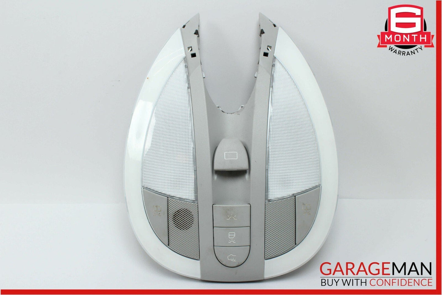 06-11 Mercedes W219 CLS500 Front Upper Overhead Dome Light Sunroof Switch Grey