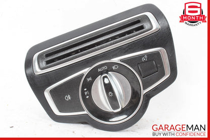 15-20 Mercedes W205 C300 C400 GLC300 Dash Headlight Switch Control Module Assy