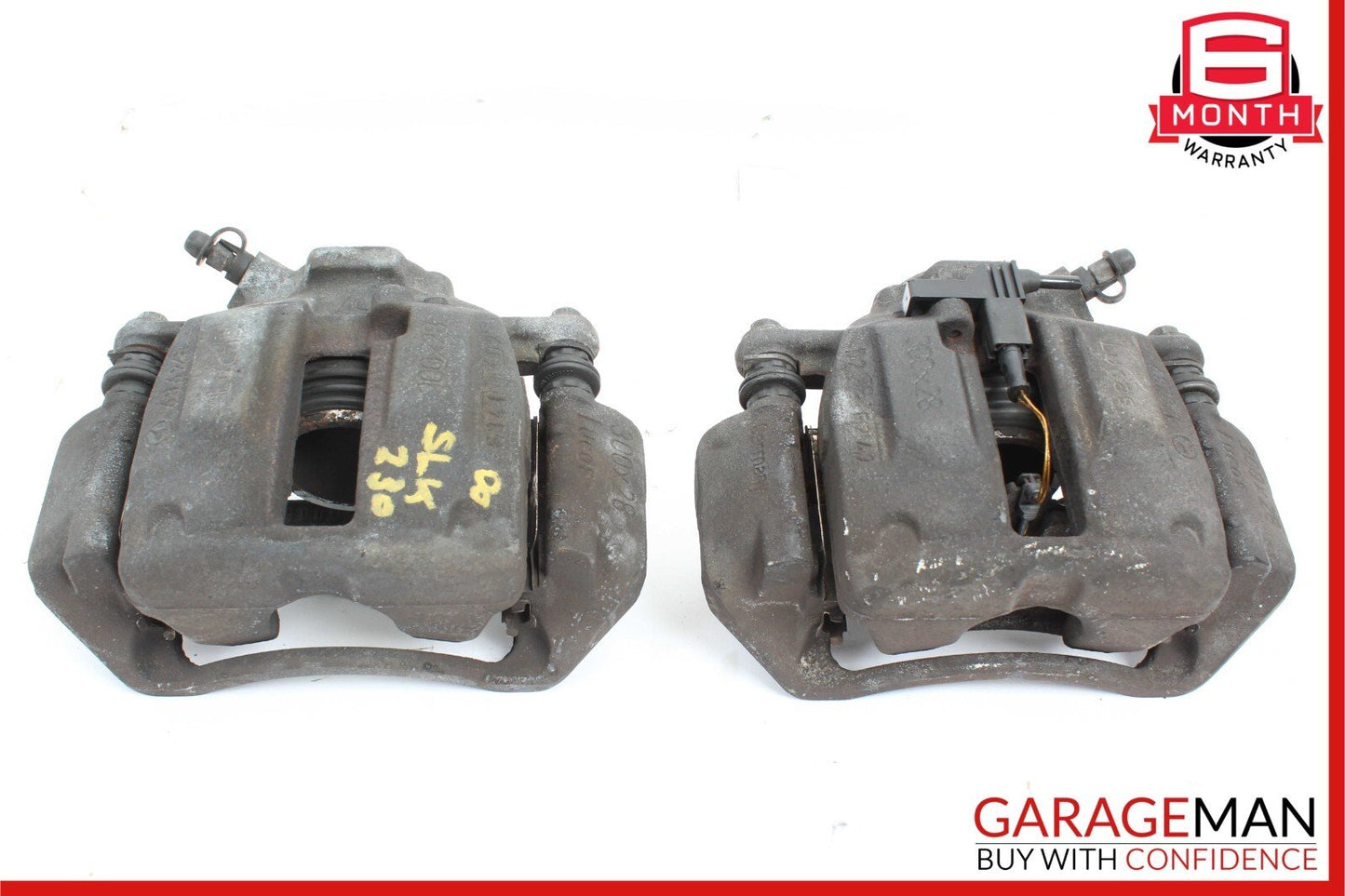 03-06 Mercedes W209 CLK350 Lucas Front Left & Right Brake Caliper Calipers Set