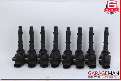 07-11 Mercedes X164 GL450 4MATIC Ignition Coil Spark Plug Set of 8 0001502780