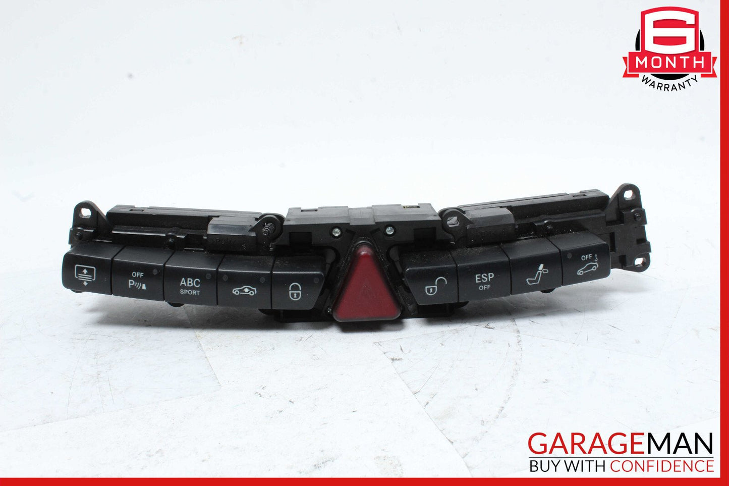 03-06 Mercedes W220 S55 Dashboard Center Switch ESP Hazard Door Lock OEM