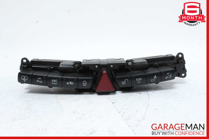03-06 Mercedes W220 S55 Dashboard Center Switch ESP Hazard Door Lock OEM