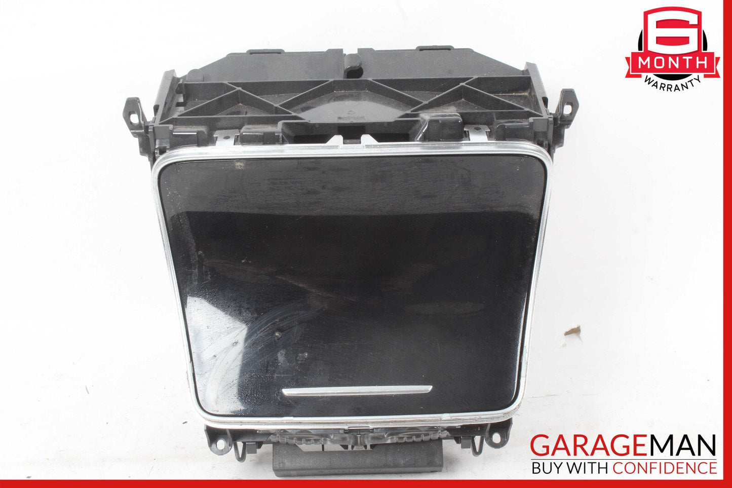 15-19 Mercedes W205 C300 C400 Center Console Cup Holder Compartment Wood OEM